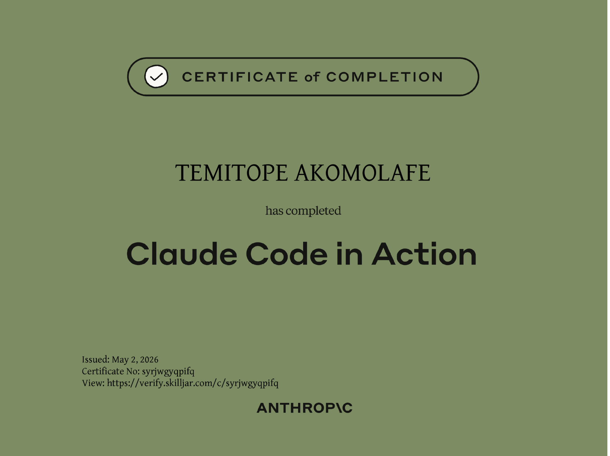 CLAUDE CODE IN ACTION